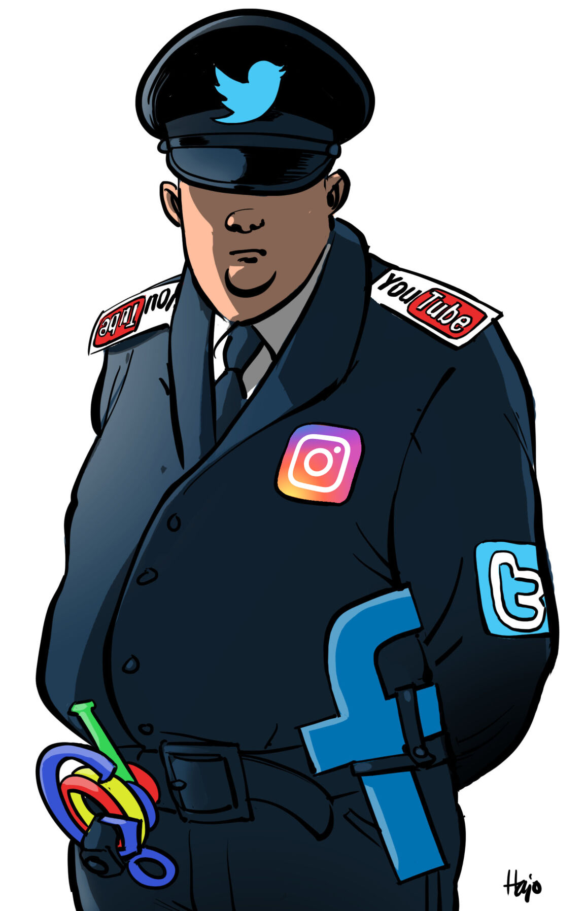 Social media police